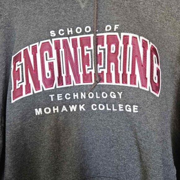 Mohawk College Hoodie - Unisex Large - Picture 1 of 5